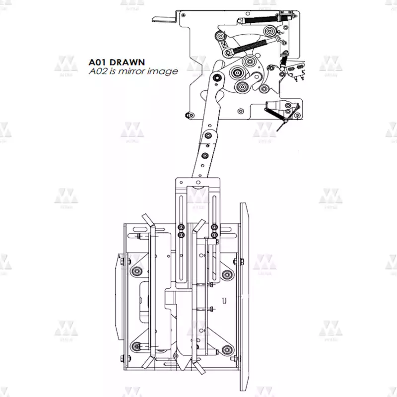 1031827A02 | Clutch WGMD51L - right lock coupler -  GALMACDOVER