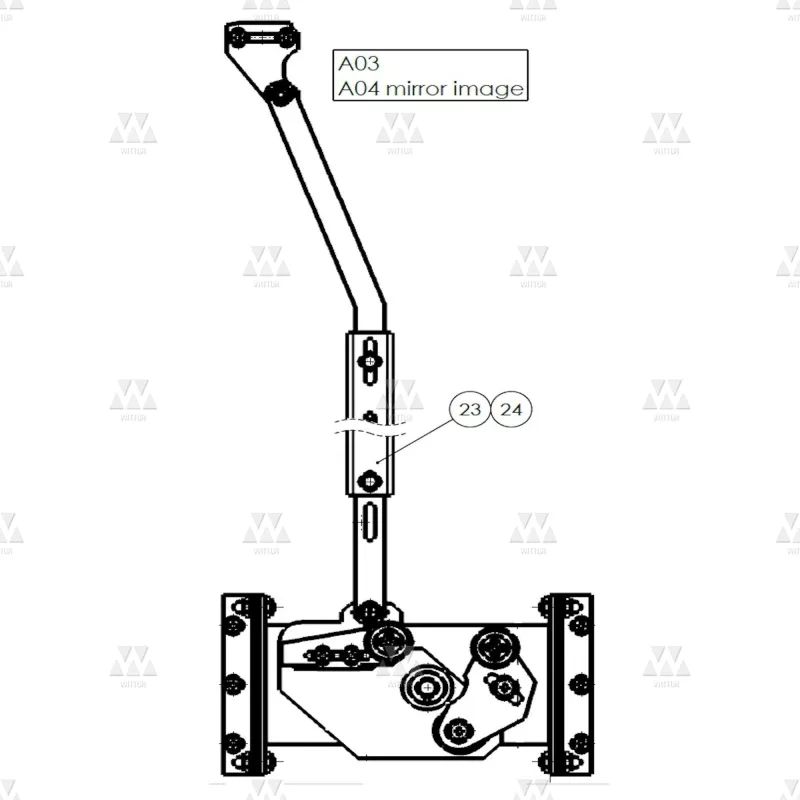 601025G03 | Landing Door Lock NA AMD2L 2SSS Left Hand