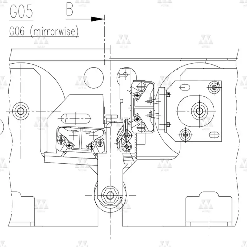 601232G05 | Car Door Contact, Lock R2, C/O-LH, CDL