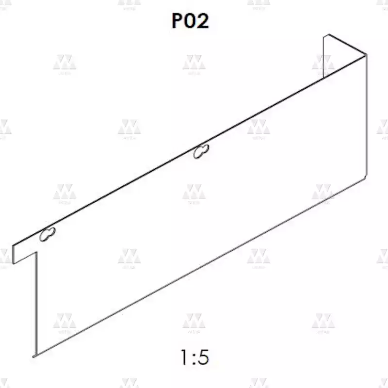 602706H02 | Electronic board cover trafo right hand