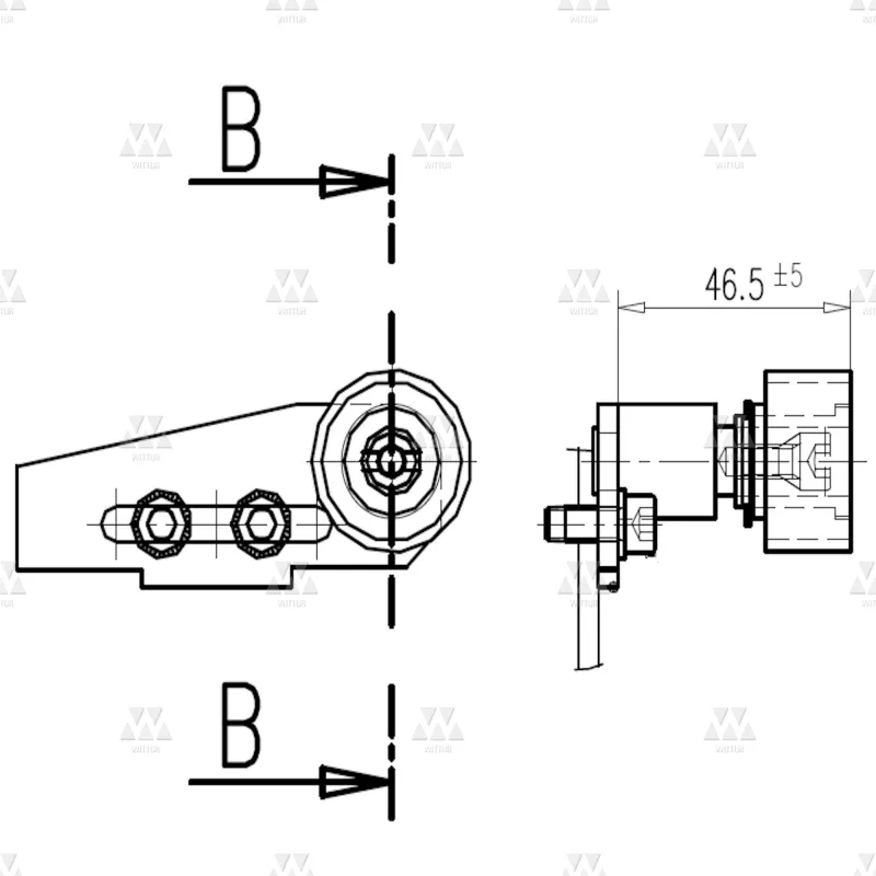 903283G04 | Roller unit AMDL right