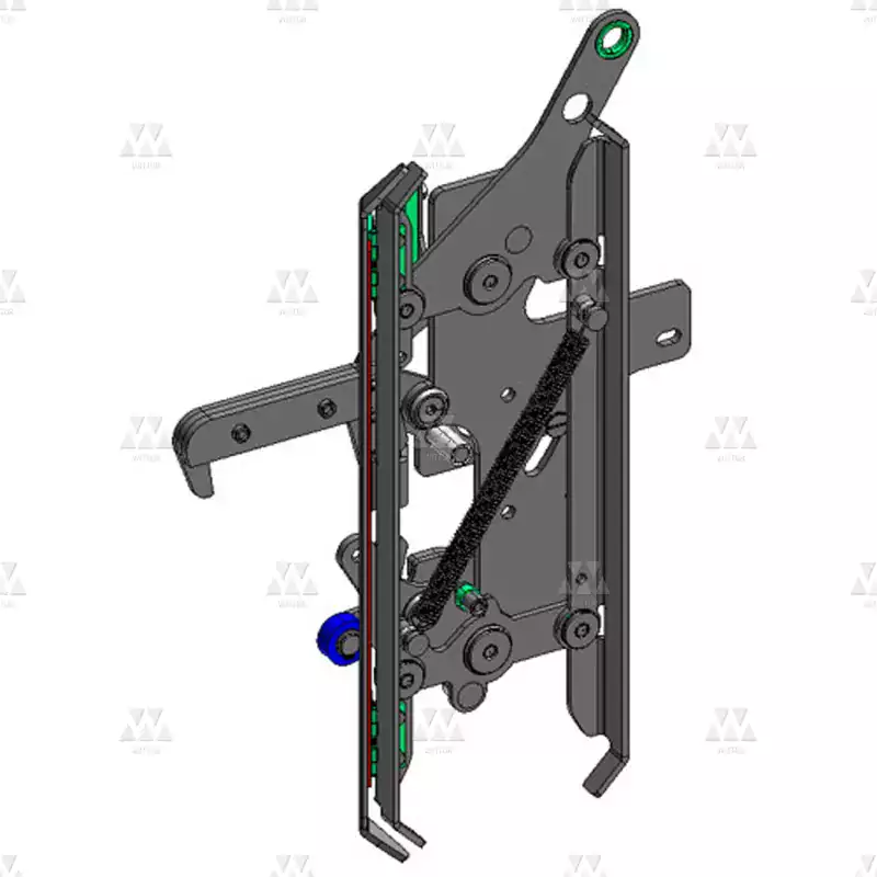 BL-B152ACKX02 | 1x Reinforced Expansion skate with car door locking device EN81-1/2