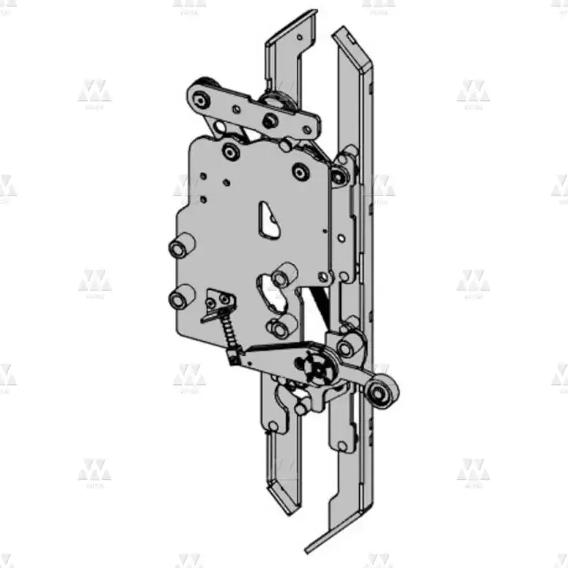 BL-B152ACTX09 | 1x Expansion skate without car door locking device EN81 IP20 (door "R") - ASME 17.1 - 2013 - Unlocking zone ±175mm