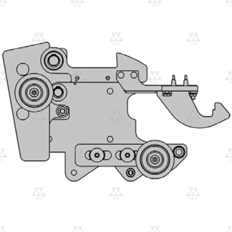 BL-B153ACIX22 | 1x 1 x IP20 unified landing door lock assembly (HR) (S2-4-6Z, S1-2-3R) (S1-2R)