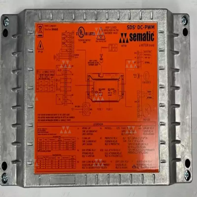 Wittur Shop - IP54 Rel.4 Sematic drive system controller assembly