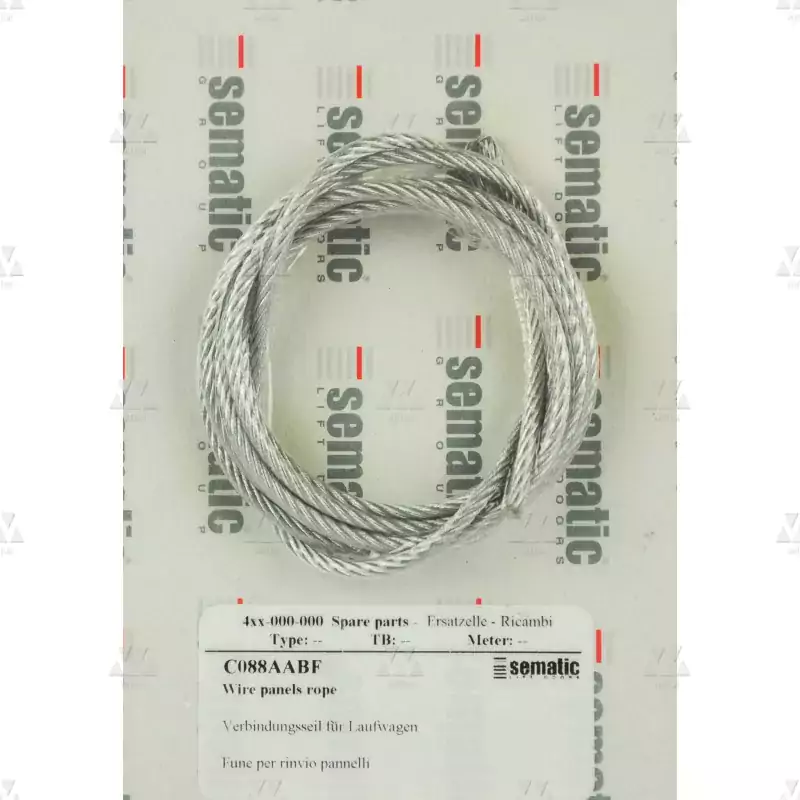 BL-C088AABF27 | 1x Carriages interlink rope D.3mm (TB=1100)