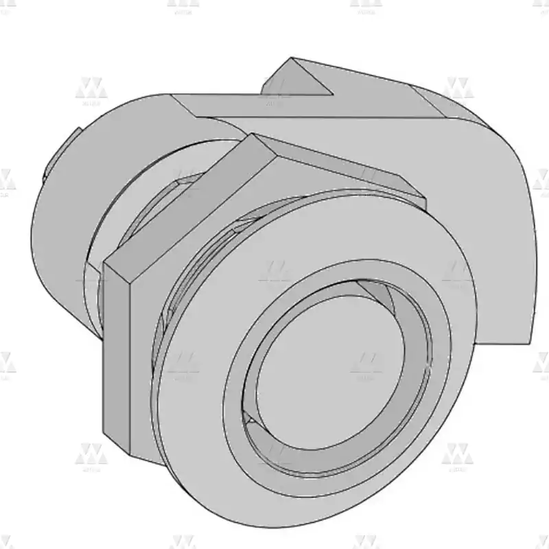 BL-CX00XAAXDSA | 1x 1/4 closing latches with crown insert and slam cam BL-CX00XAAXDSA | 1x 1/4 closing latches with crown insert and slam cam
